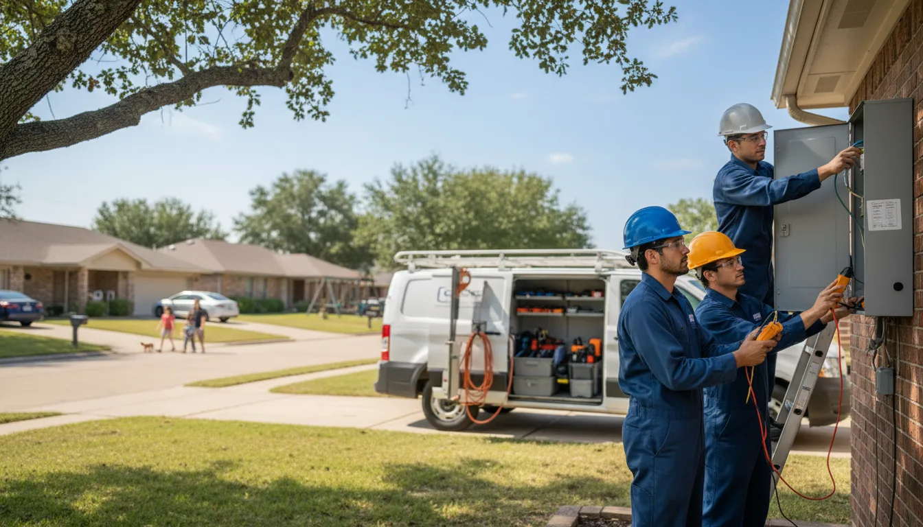 Certified electrician providing emergency electrical services in Sangerfield, NY